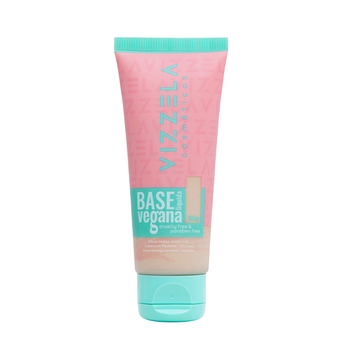 Vizzela Vegana Matte Cor 02 - Base Líquida 30g