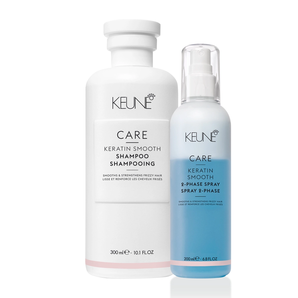 Kit Keune Care Keratin Smooth Shampoo Phase (2 Produtos)
