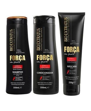 Produto Kit_Bio_Extratus_Forca_Com_Pimenta_Shampoo_Condicionador_Mascara_Evas_1