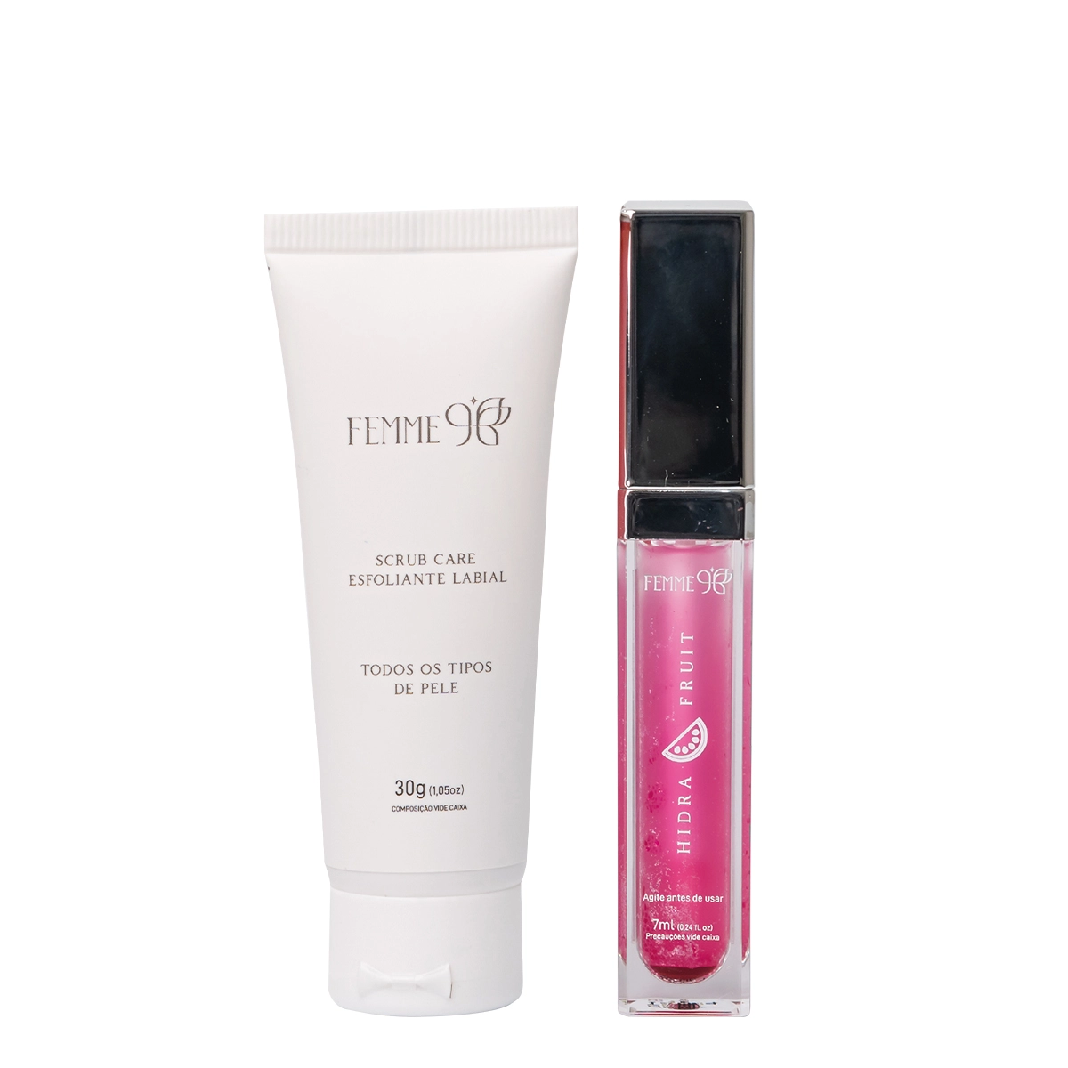 Produto Kit_Femme9_Esfoliante_Labial_Hidra_Fruit_Melancia_Evas_1