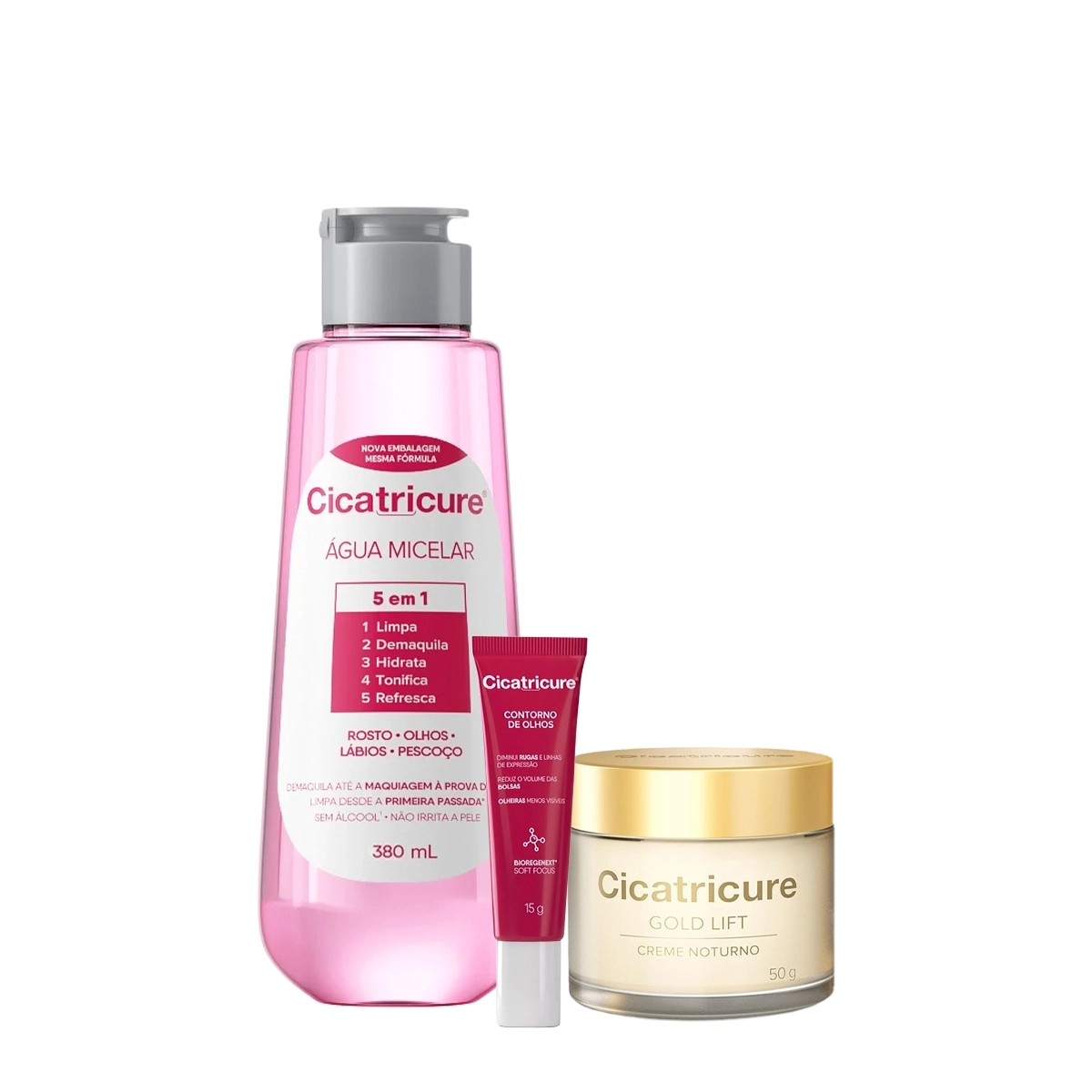 Kit Cicatricure Gold Lift Noturno (3 Produtos)