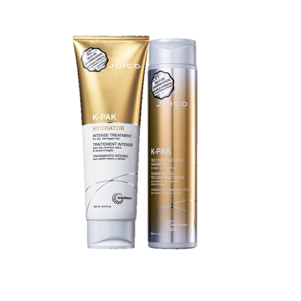 Joico K-PAK Shampoo 300ml Hidratação 250ml