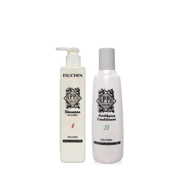 Produto Kit_N-P-P-E_Herbal_N6_Dandruff_Anticaspa_N23_Acidifying_Condicionador_Evas