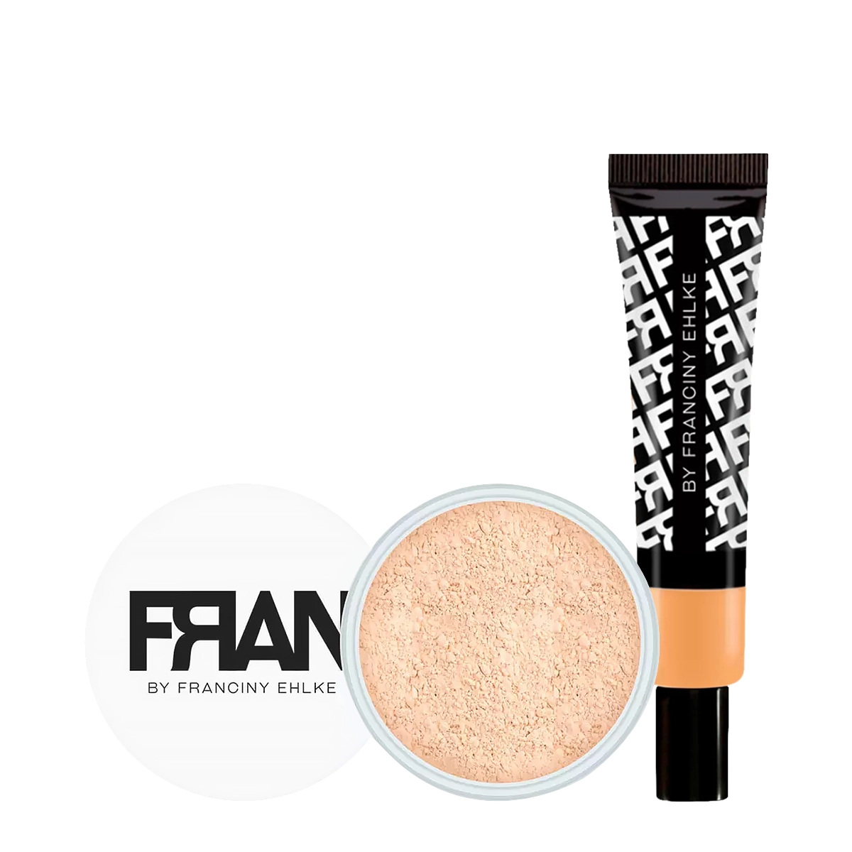 Kit Fran By Franciny Ehlke M-01 Look Matte Sem Poros (2 Produtos)