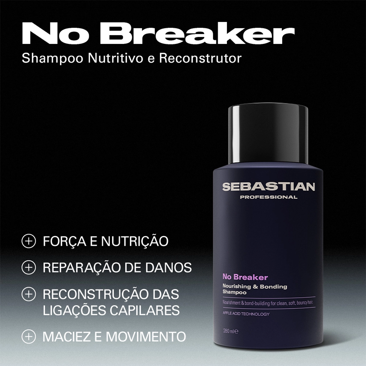 Sebastian_Professional_No_Breaker_Shampoo_280ml_Evas_3 Produto Sebastian_Professional_No_Breaker_Shampoo_280ml_Evas_3