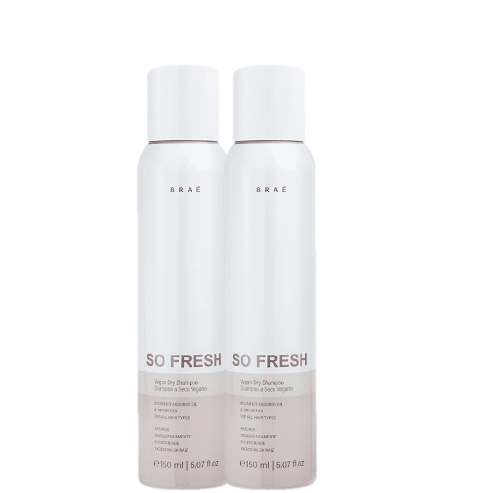 Kit Braé So Fresh - Shampoo A Seco 150ml (2 Unidades)