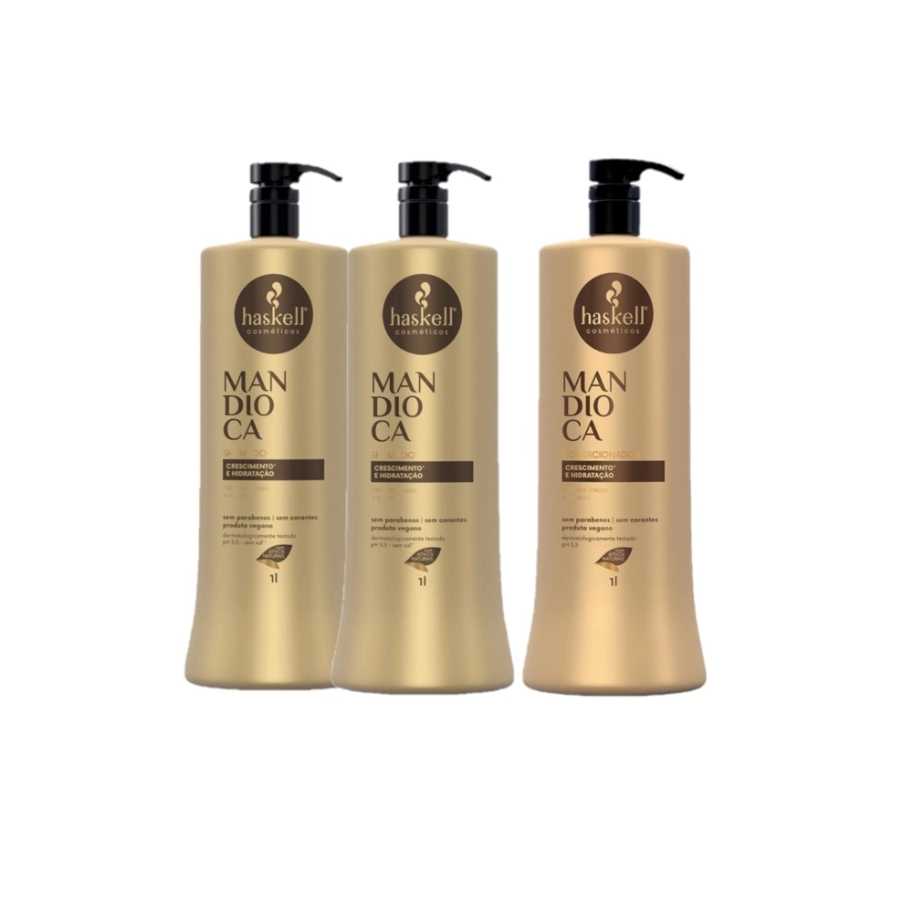 Produto Kit_Haskell_Mandioca_Shampoo_Extra_Salon_Evas_1