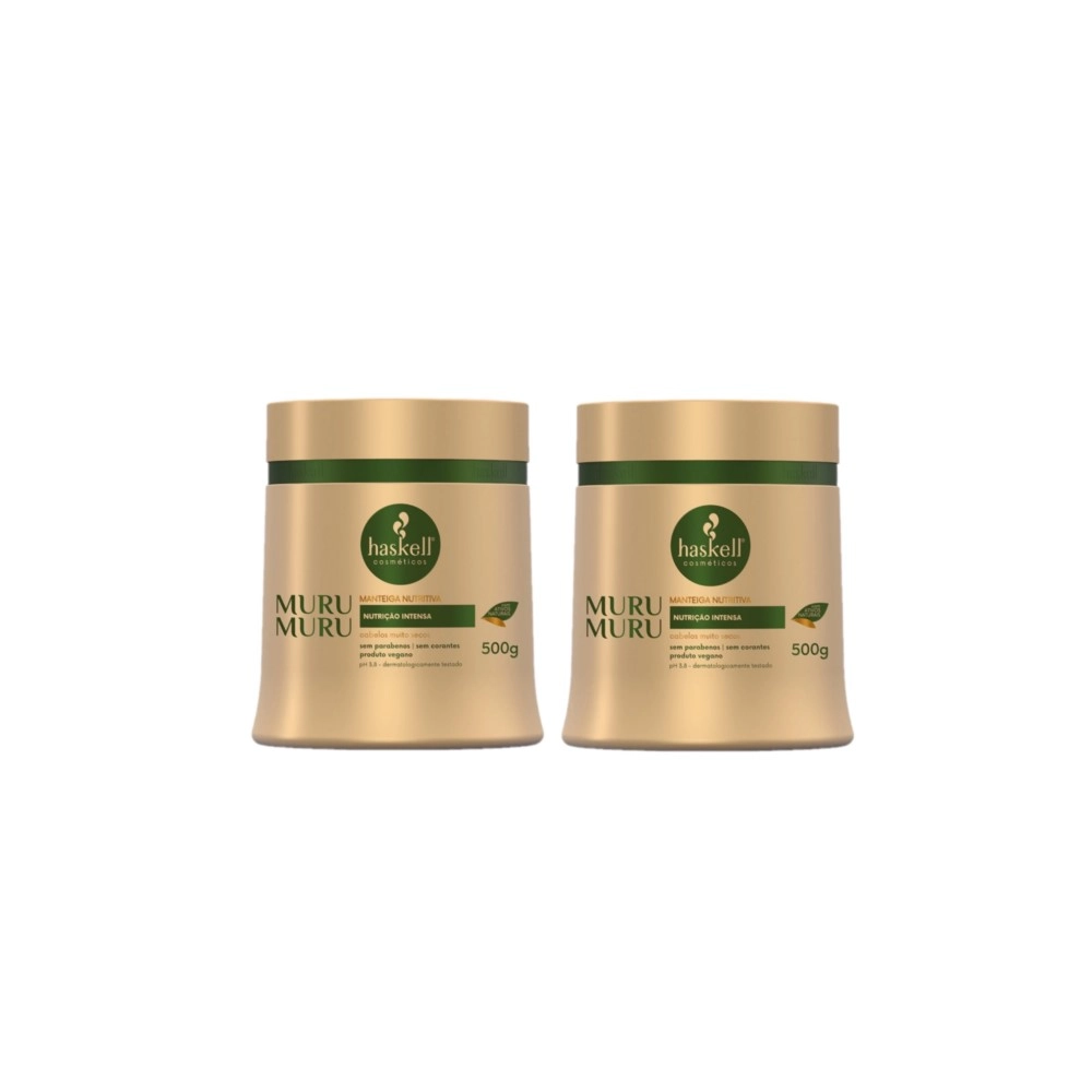 Kit Haskell Murumuru - Manteiga Nutritiva 500g (2 Unidades)