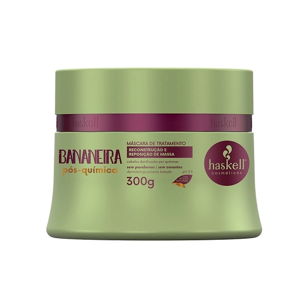 Haskell Bananeira Mascara De Reconstrução 300g