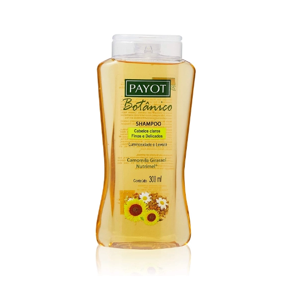 Payot_Botanico_Camomila_Girassol_Nutrimel_Shampoo_300ml_Evas_1 Produto Payot_Botanico_Camomila_Girassol_Nutrimel_Shampoo_300ml_Evas_1