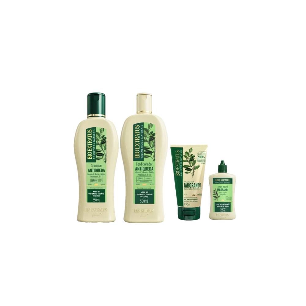 Kit Bio Extratus Jaborandi Antiqueda Finalizador (4 Produtos)