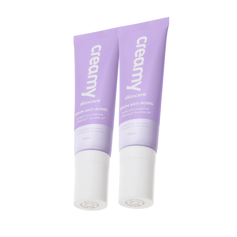 Produto Kit_Creamy_Anti_Aging_Redutor_de_Linhas_Serum_30ml_2_unidades_Evas_1