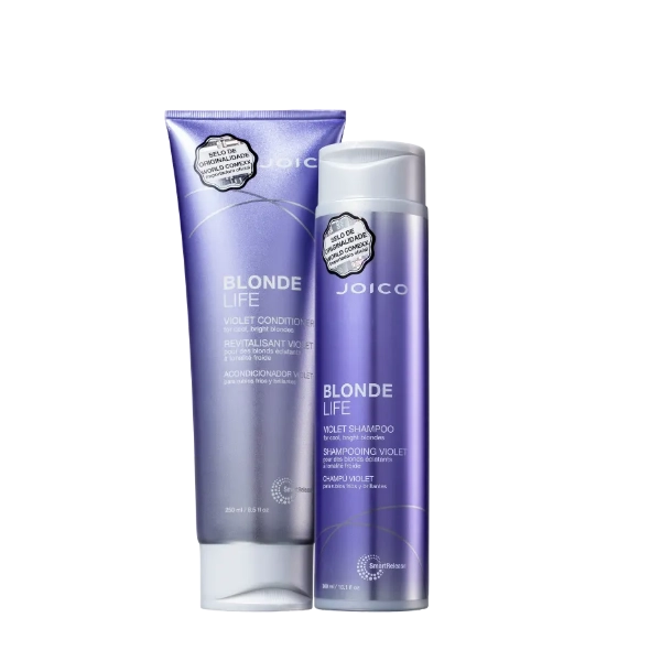 Joico Blonde Life Violet - Shampoo Matizador 300ml+Condicionador 250ml