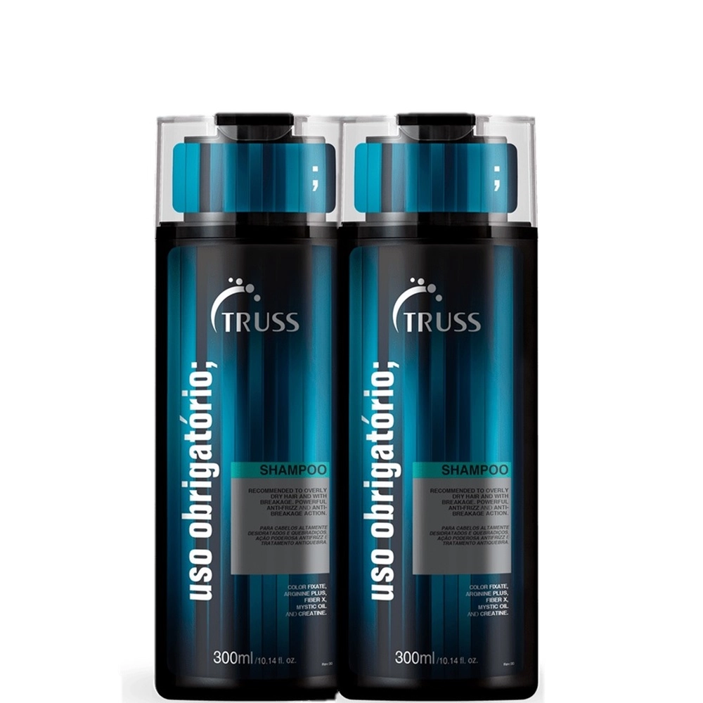 Kit Truss Uso Obrigatorio - Shampoo 300ml (2 Unidades)