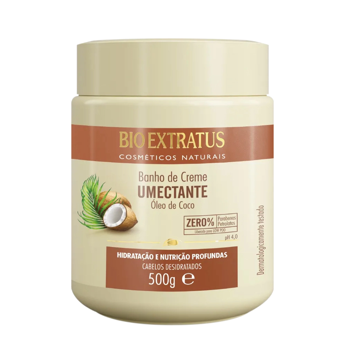 Bio Extratus Óleo De Coco Umectante - Banho De Creme 500g