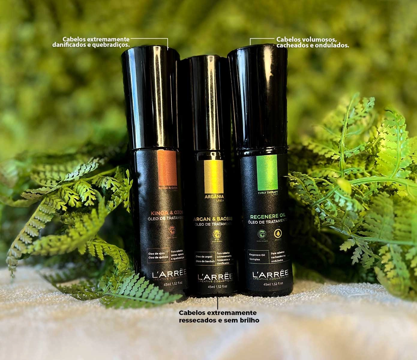 Produto Kit_LARREE_After_Color_Shampoo_Condicionador_e_Argan_e_Baobab_Oleo_de_Tratamento_Evas_2