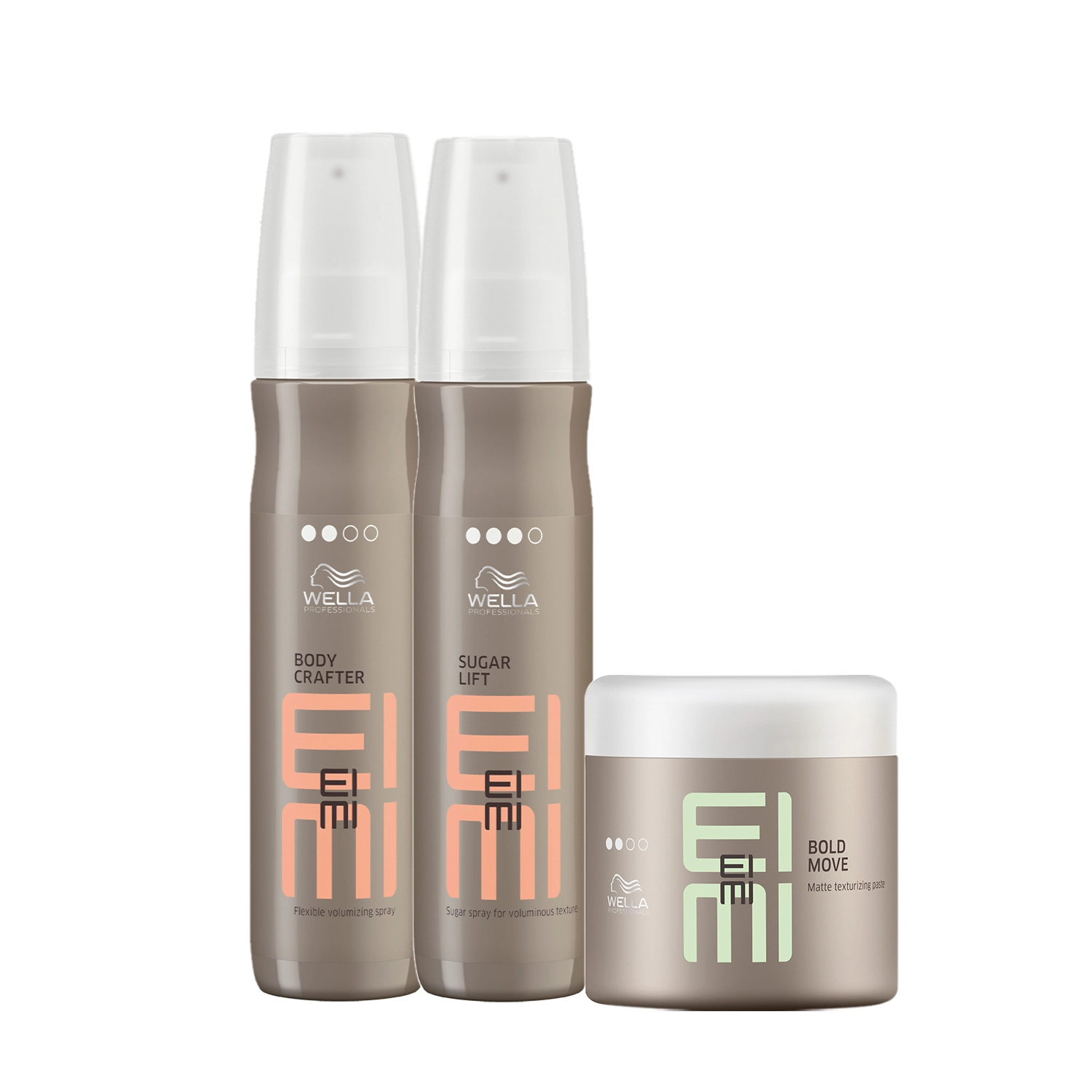 Kit Wella Professionals EIMI Mais Textura E Volume (3 Produtos)