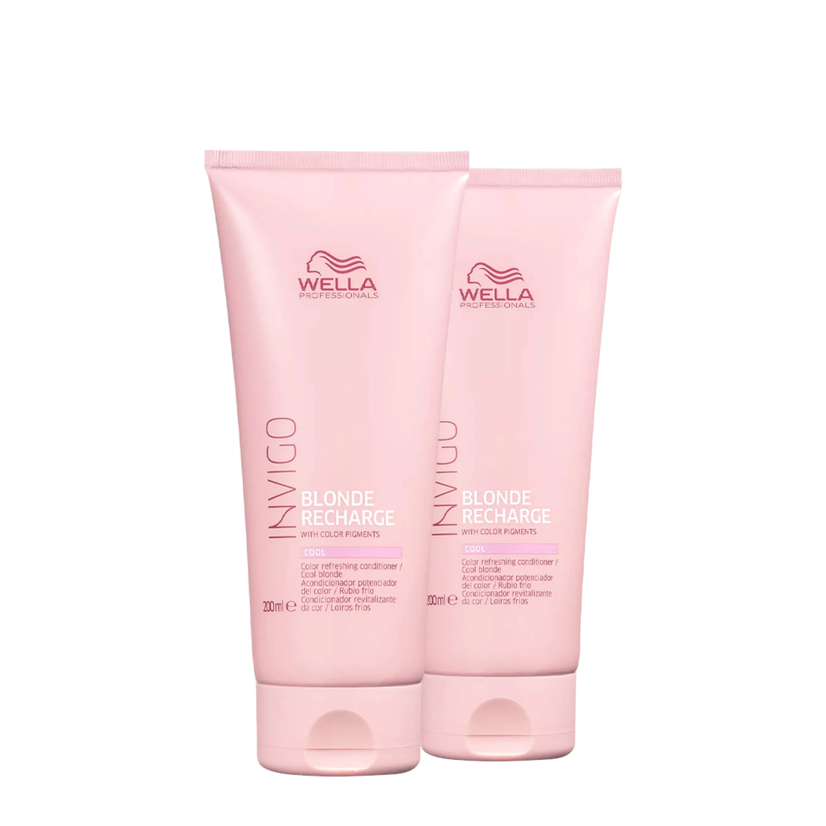 Kit Wella Professionals Invigo Blonde Recharge Condicionador Extra (2 Unidades)
