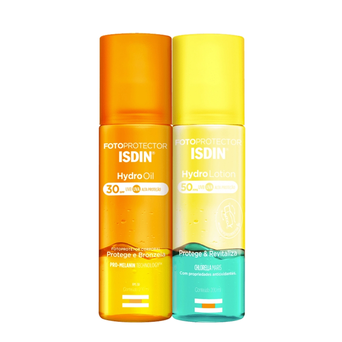 Kit ISDIN HydroOil HydroLotion Protetor Solar (2 Produtos)