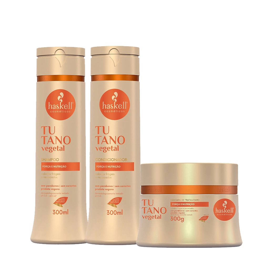 Kit Haskell Tutano Home Care (3 Produtos)