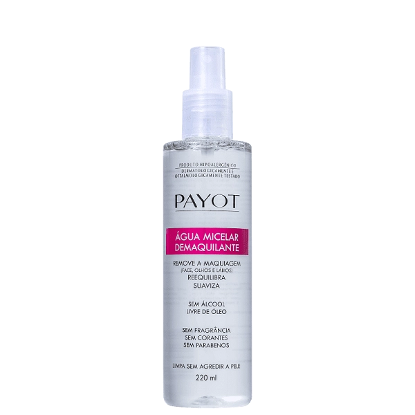Payot_Agua_Micelar_Demaquilante_220ml_Evas_1 Produto Payot_Agua_Micelar_Demaquilante_220ml_Evas_1
