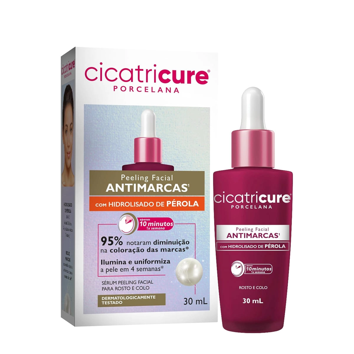 Cicatricure_Porcelana_Antimarcas_Serum_Peeling_Facial_30ml_Evas_3 Produto Cicatricure_Porcelana_Antimarcas_Serum_Peeling_Facial_30ml_Evas_3