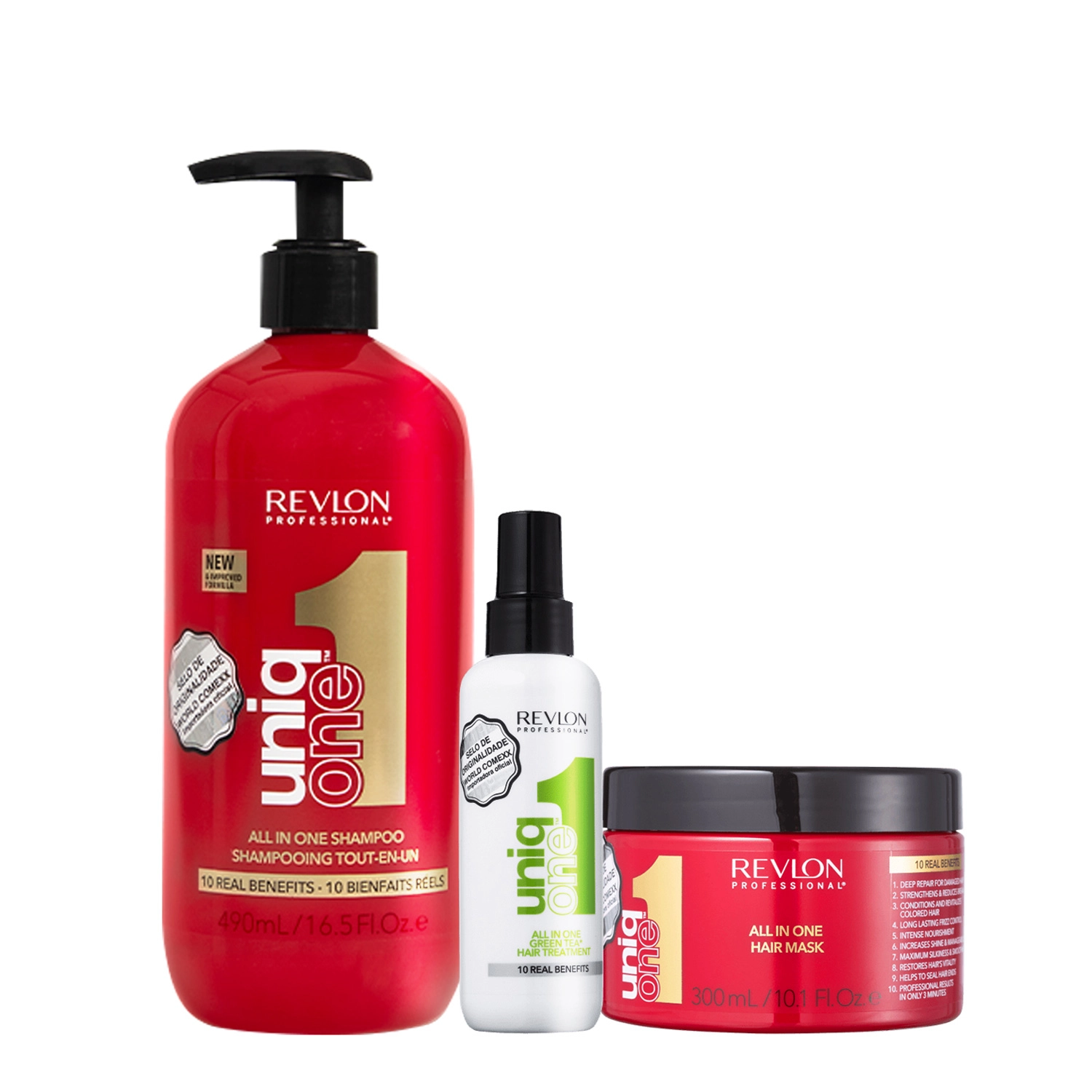 Kit_Revlon_Professional_Uniq_All_in_One_Shampoo_Supermask_e_One_Green_Tea_Evas_1 Produto Kit_Revlon_Professional_Uniq_All_in_One_Shampoo_Supermask_e_One_Green_Tea_Evas_1