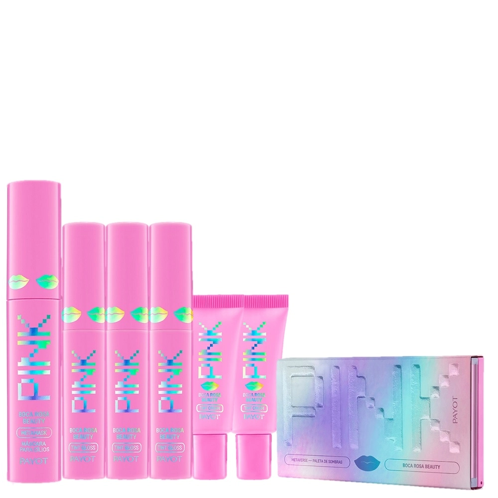 Produto Kit_Boca_Rosa_Beauty_Pink_Paleta_de_Sombras_Tint_Cream_Mascara_Tint_Gloss_Evas_1