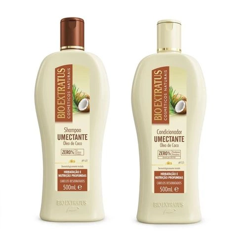 Bio Extratus Umectante Óleo De Coco (Shampoo+Condicionador 500g)