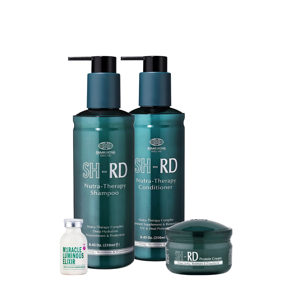 Produto Kit_SH-RD_Nutra_Therapy_Shampoo_Condicionador_Protein_Cream_Elixir_Ampola_Evas_1