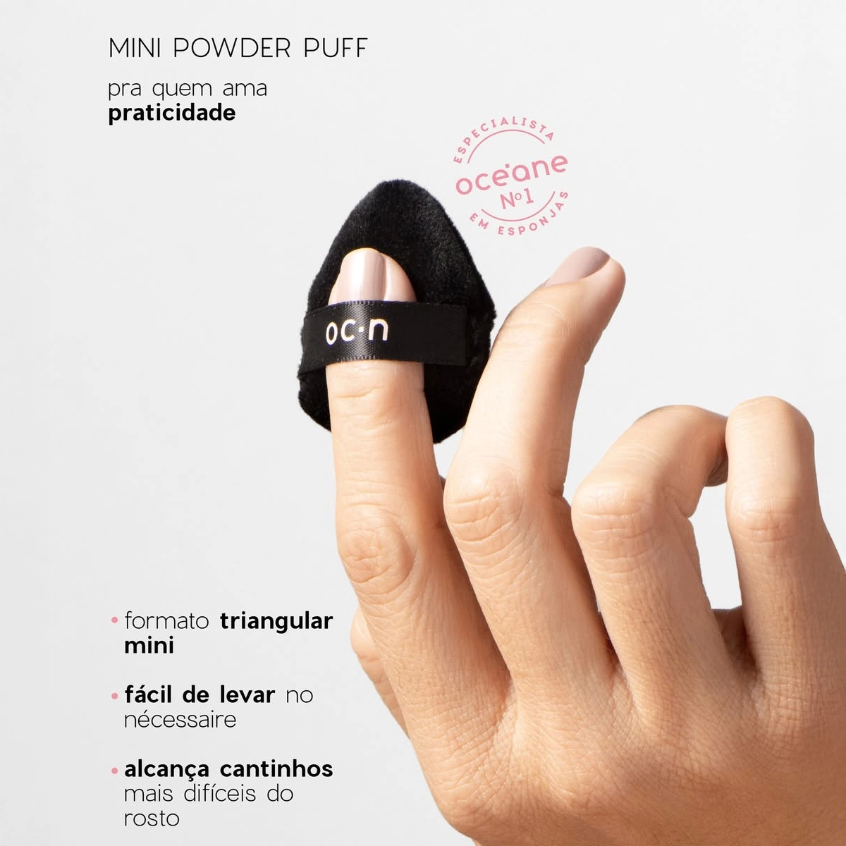 Produto Oceane_Edition_Mini_Powder_Puff_Preto_Esponja_de_Maquiagem_Evas_3
