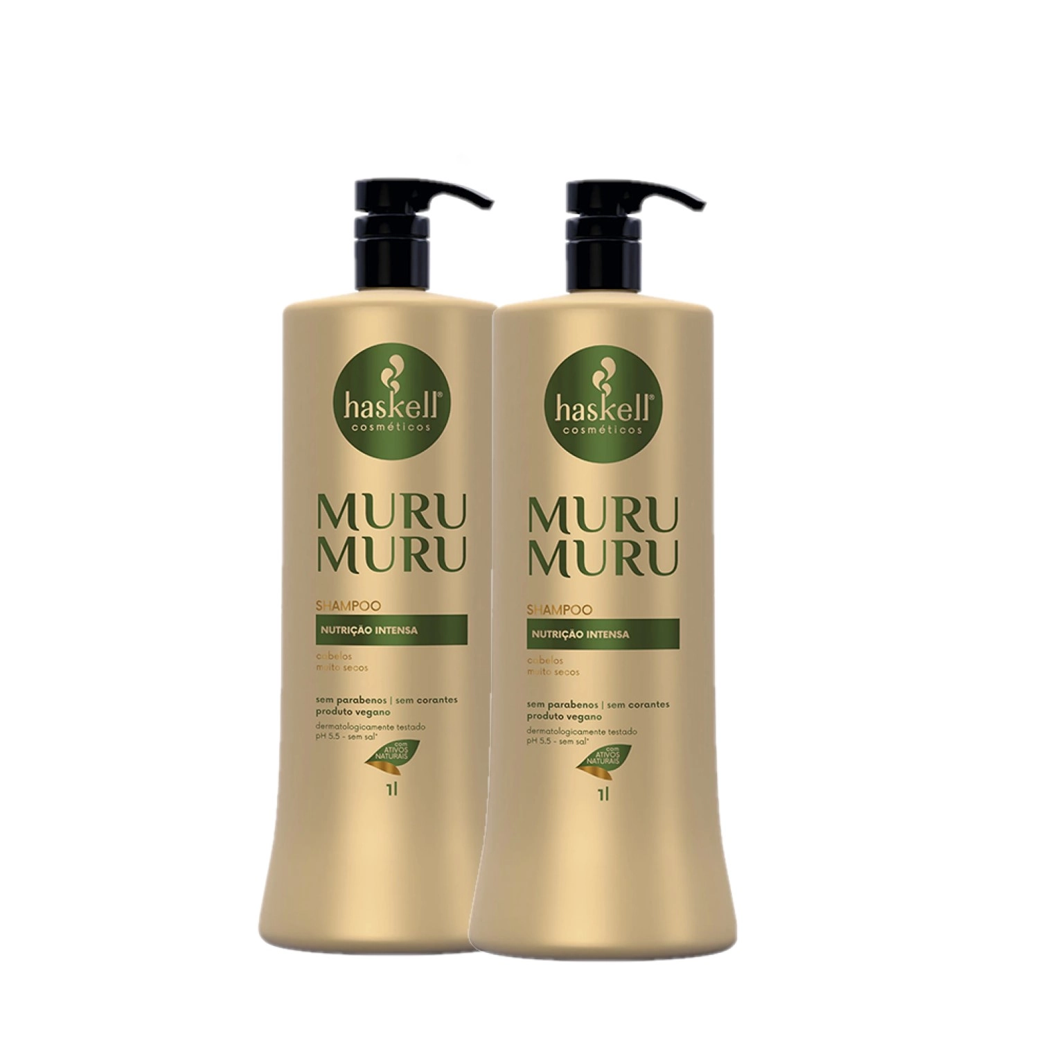 Kit Haskell Murumuru - Shampoo 1L (2 Unidades)