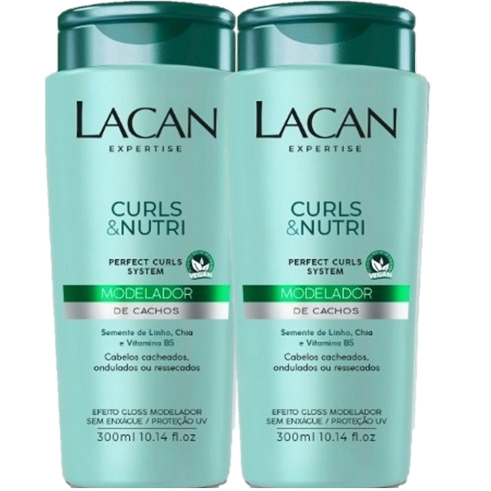 Produto Kit_Lacan_Curls_e_Nutri_Modelador_de_Cachos_300ml_2_Unidades_Evas_1