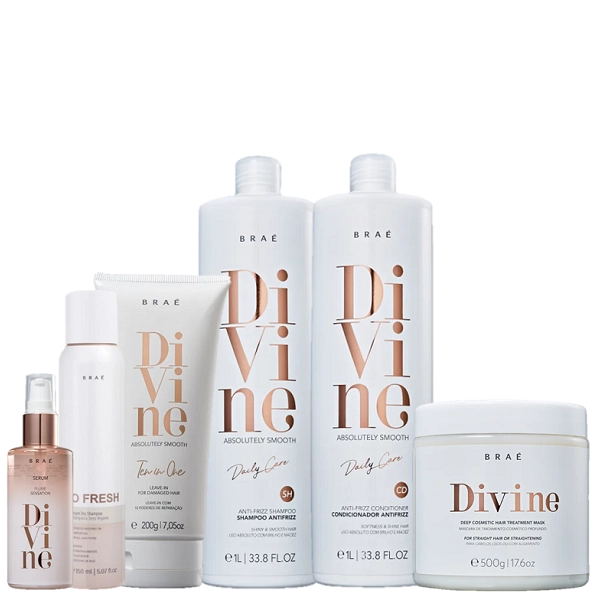 Braé Divine Kit Completo Com (6 Produtos)