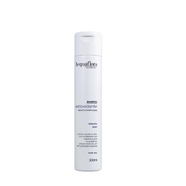 Shampoo Acquaflora Antioxidante Secos E Danificados 300ml