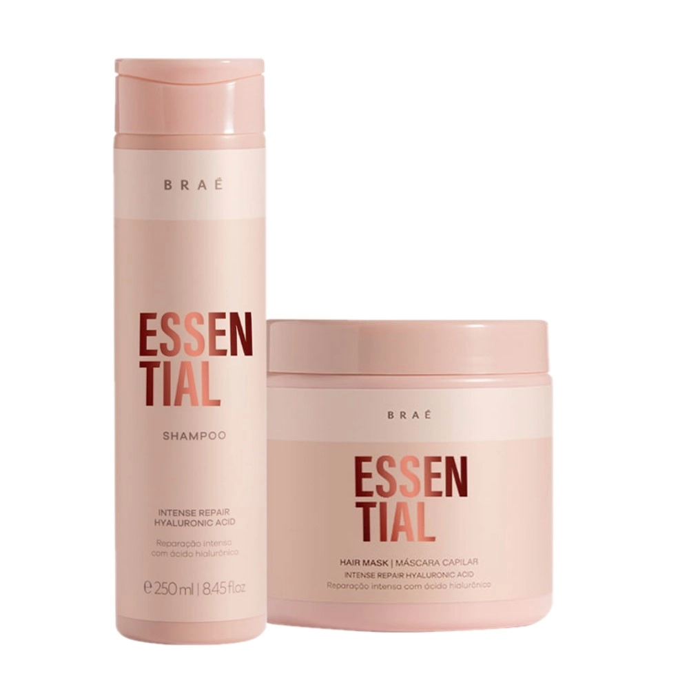 Kit Braé Essential Shampoo E Máscara G (2 Produtos)