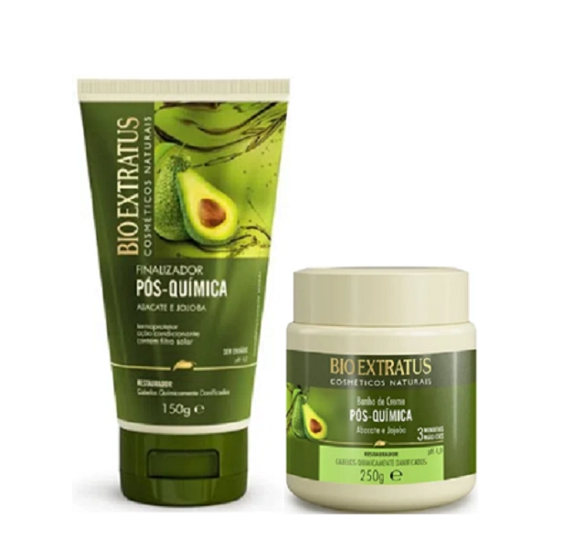 Bio Extratus Pos-Quimica Finalizador 150ml+Banho De Creme 250g