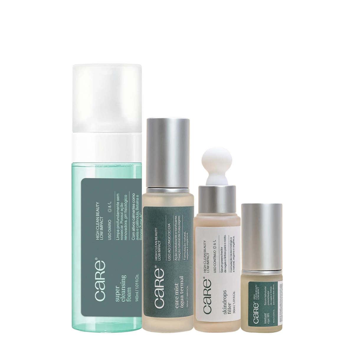 Kit_Care_Natural_Beauty_Skindrops_Filler_Eye_Lift_Cleansing_Foam_Bruma_Evas_1 Produto Kit_Care_Natural_Beauty_Skindrops_Filler_Eye_Lift_Cleansing_Foam_Bruma_Evas_1