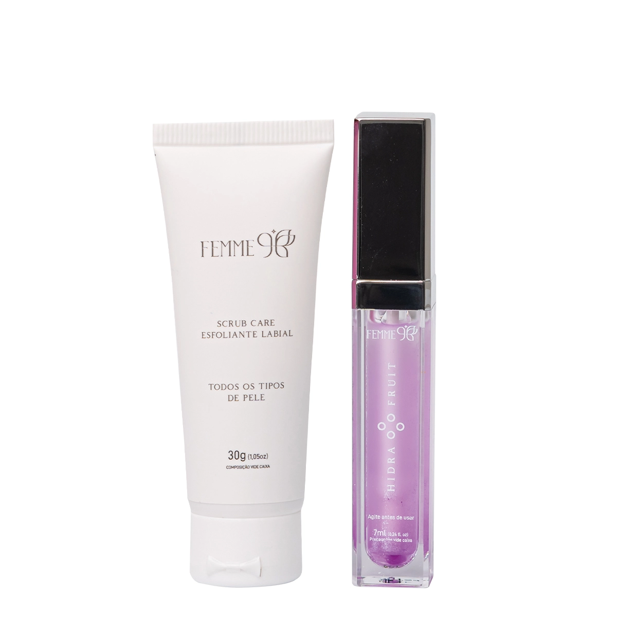 Produto Kit_Femme9_Esfoliante_Labial_Hidra_Fruit_Tutti_Frutti_Evas_1