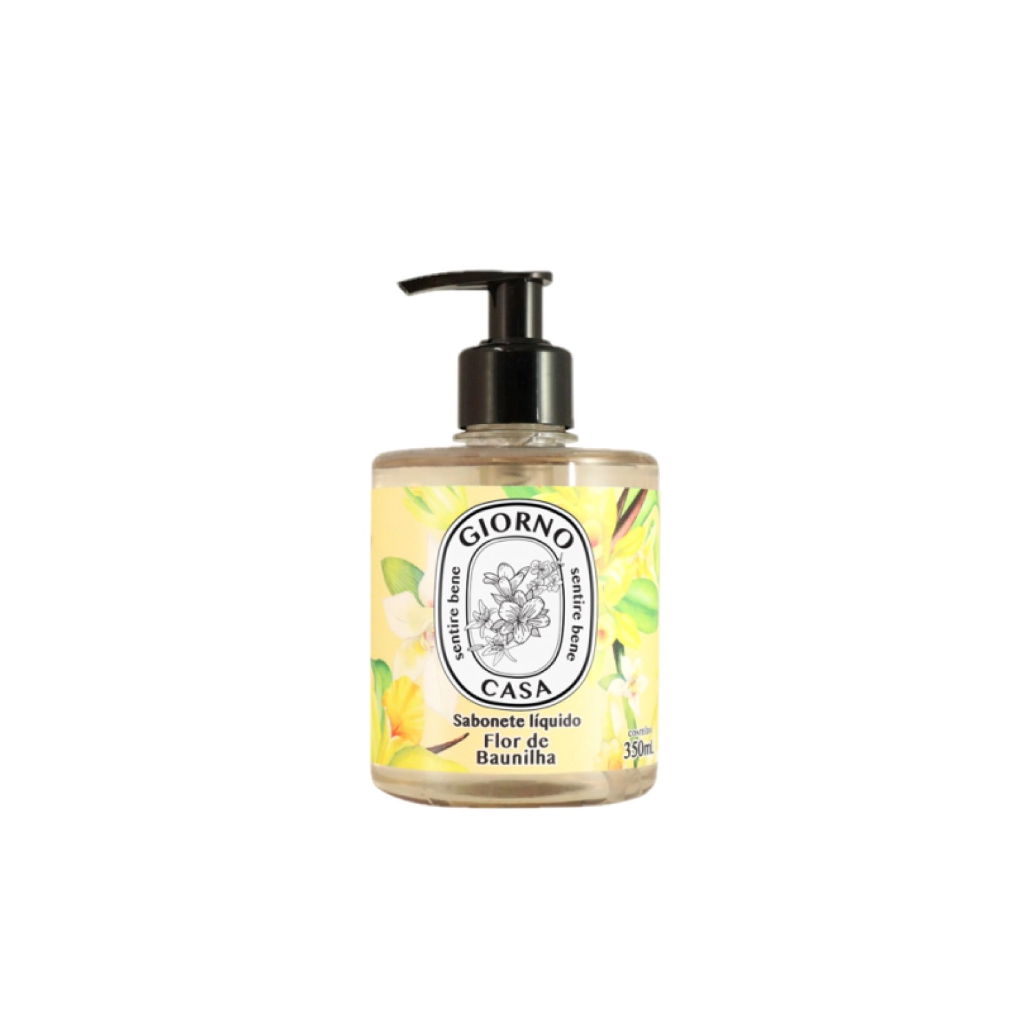 Giorno Casa Sentire Bene Flor De Baunilha - Sabonete Líquido 350ml