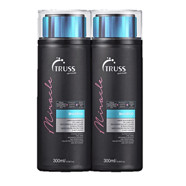 Truss Miracle Shampoo 300ml 2 Unidades