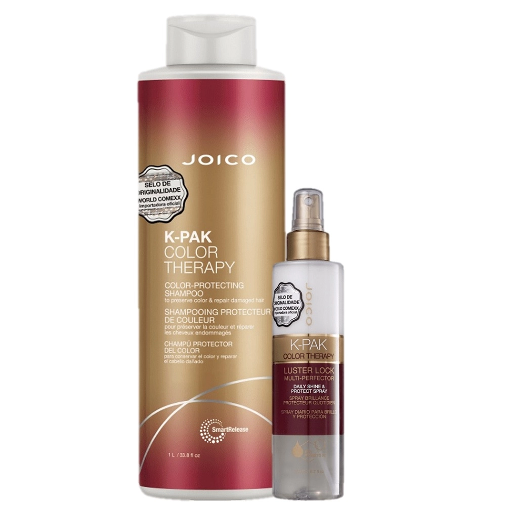 Kit Joico K-PAK Color Therapy Combate Ao Frizz (2 Produtos)
