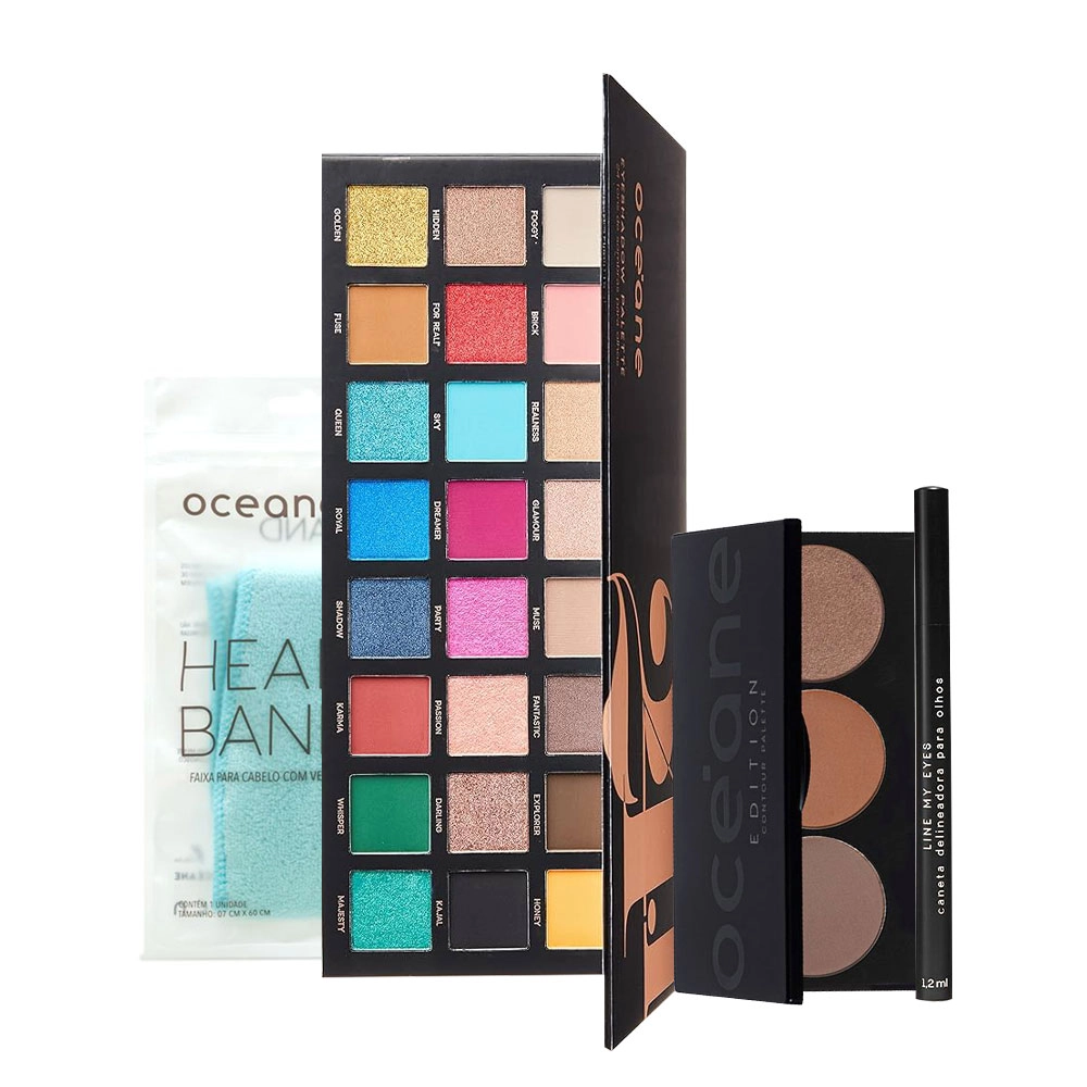 Produto Kit_Oceane_Eyeshadow_Palette_24-1_Contorno_Delineador_e_Faixa_Evas_1