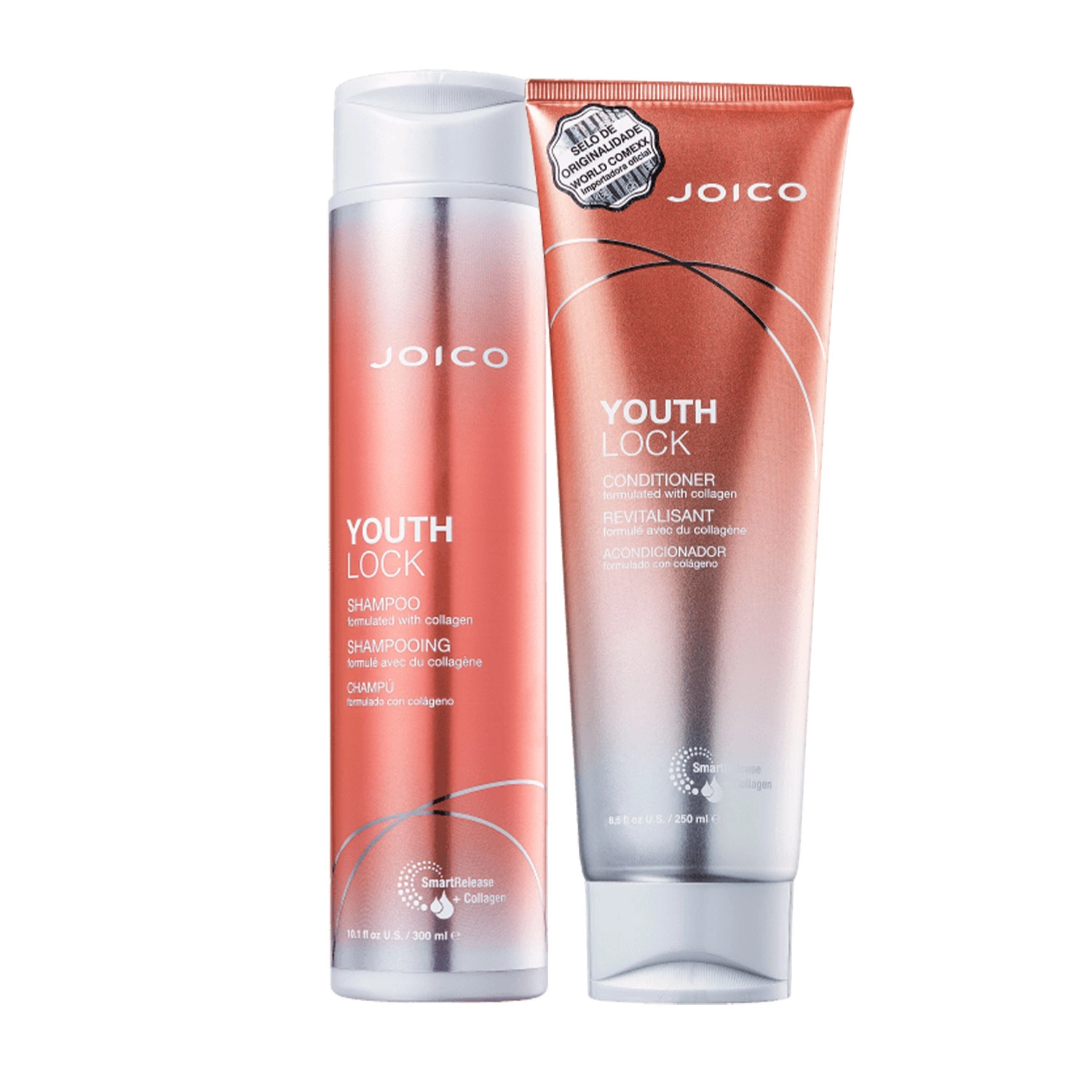 Kit Joico Youthlock Collagen Duo (2 Produtos)
