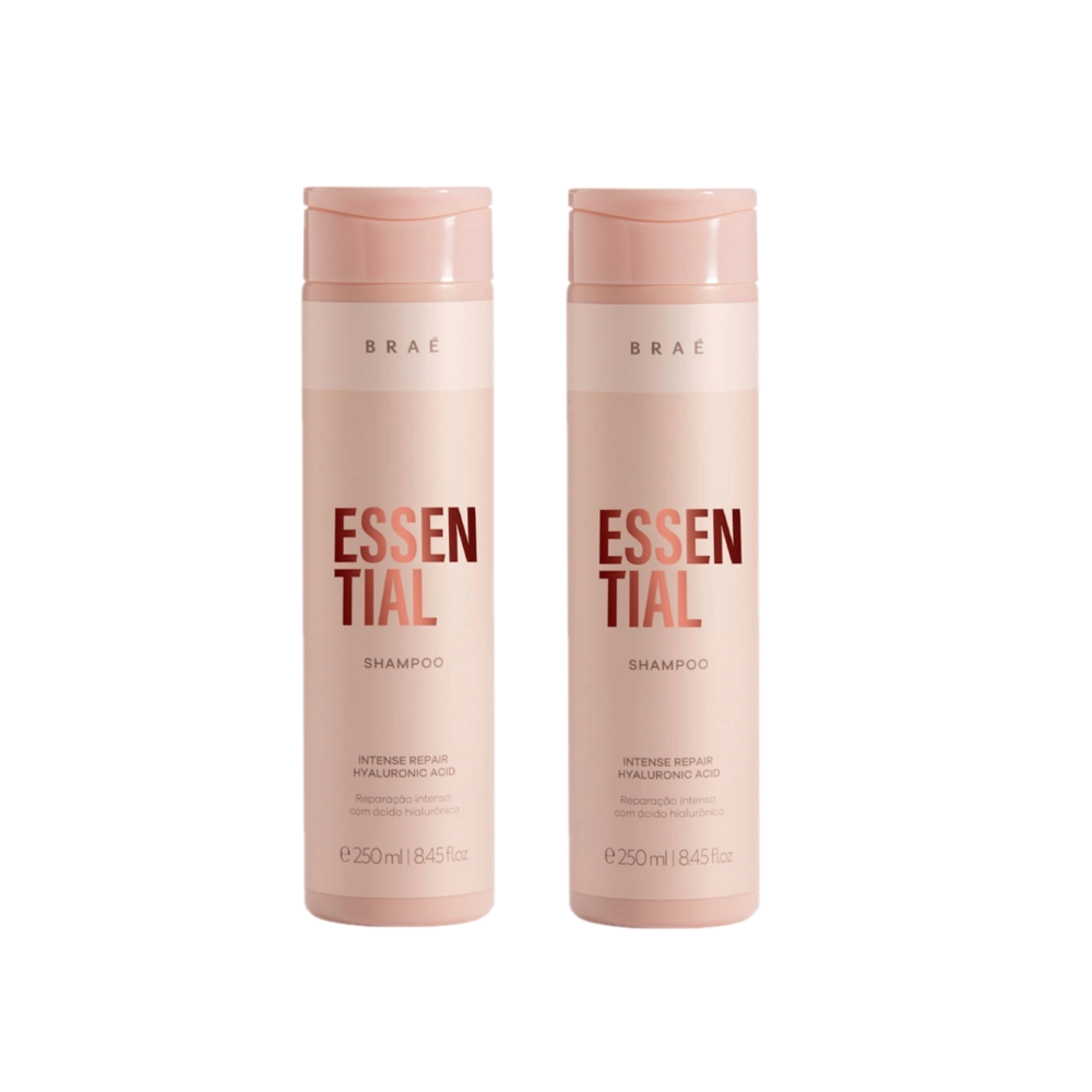 Kit Braé Essential - Shampoo 250ml (2 Unidades)