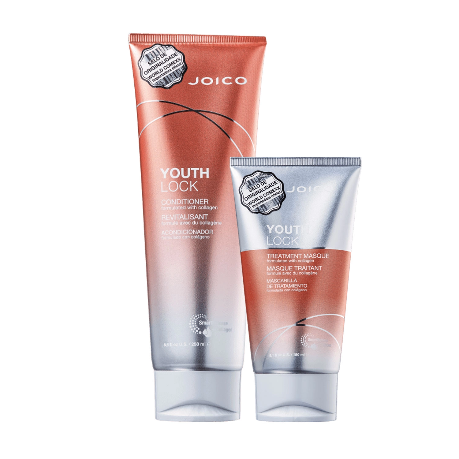 Kit Joico Youthlock Collagen Alinhamento (2 Produtos)