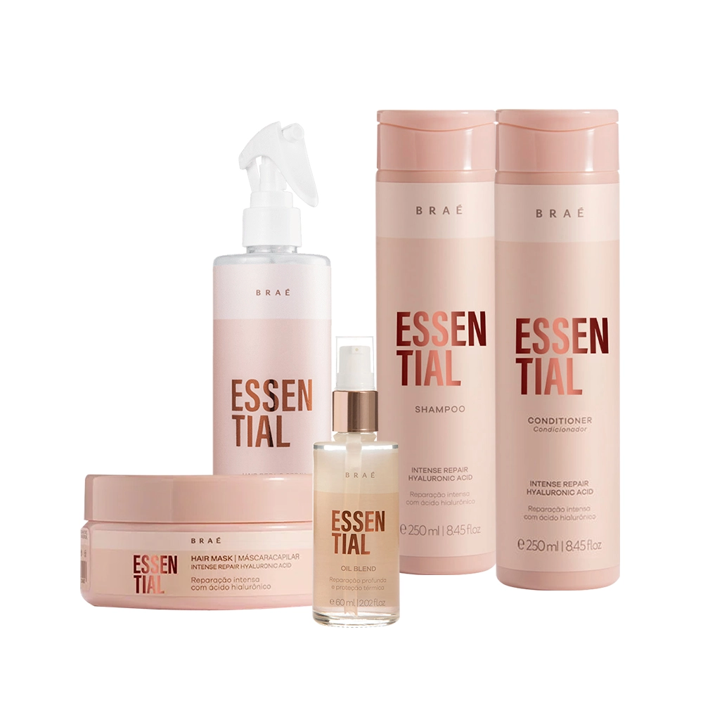 Kit Braé Essential Completo (5 Produtos)