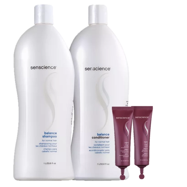 Senscience Balance Duo 1L E CPR Tratamento Reconstrutor 25ml