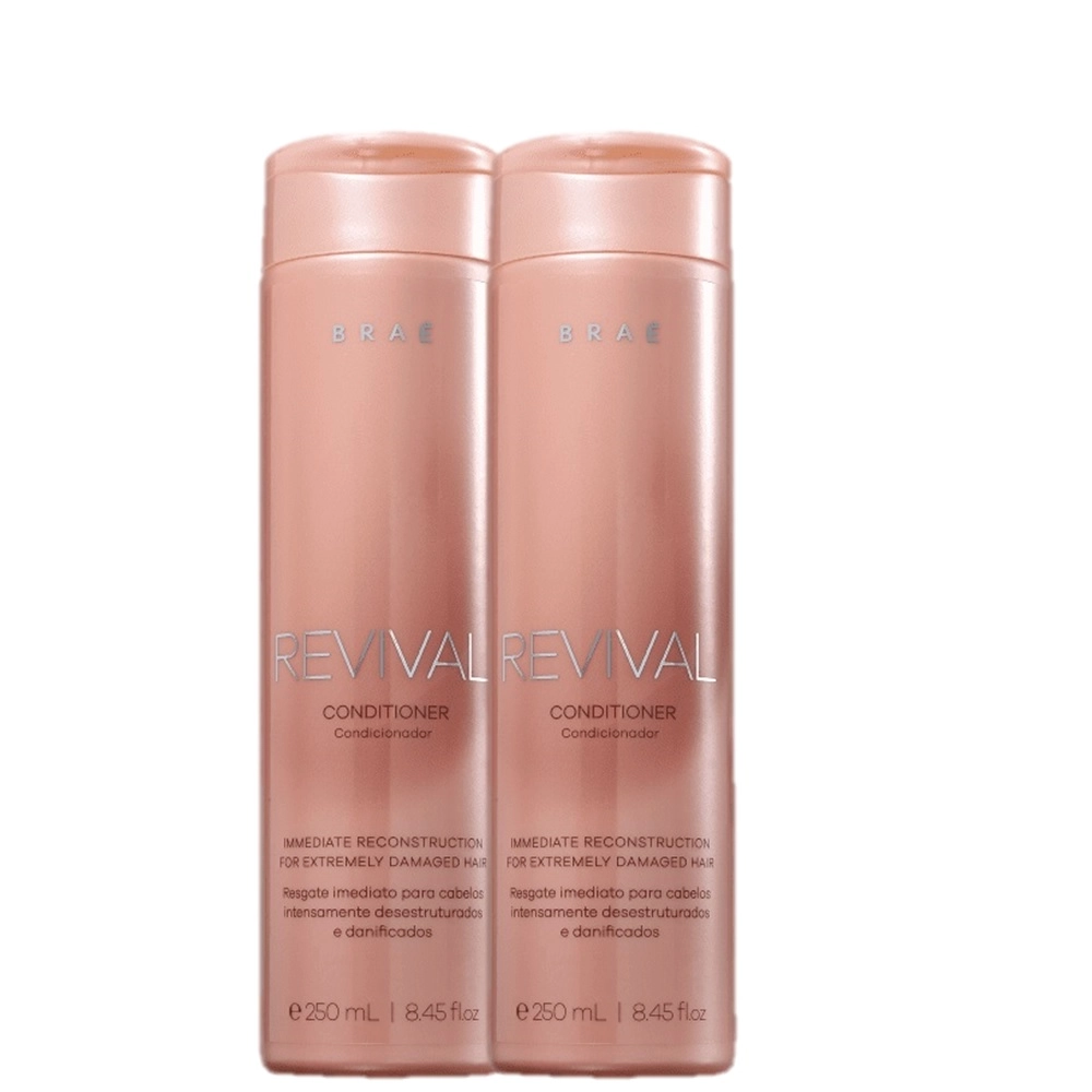 Kit Braé Revival - Condicionador 250ml (2 Unidades)