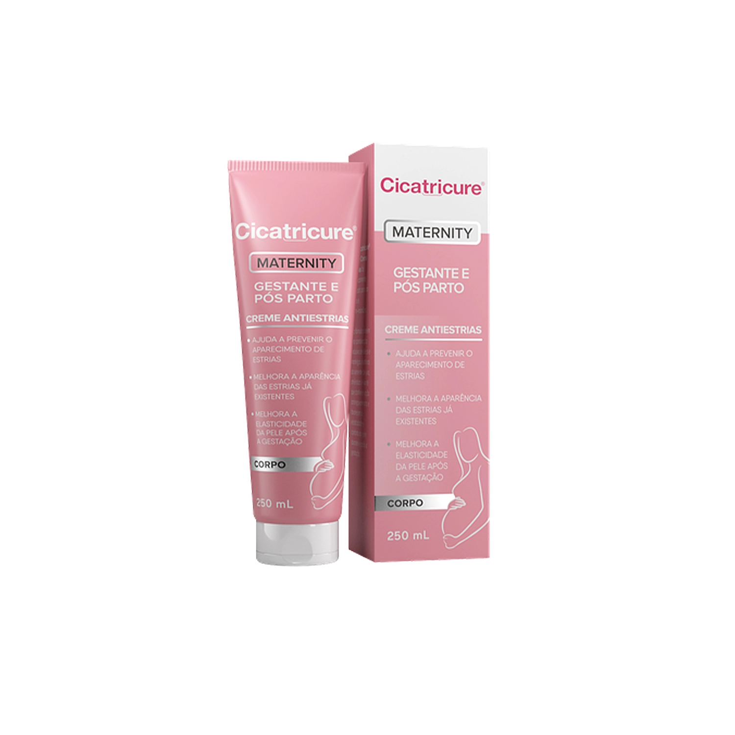 Cicatricure Maternity - Creme Corporal Antiestrias 250ml
